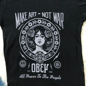 COPY - Obey | Make Art Not War Shirt